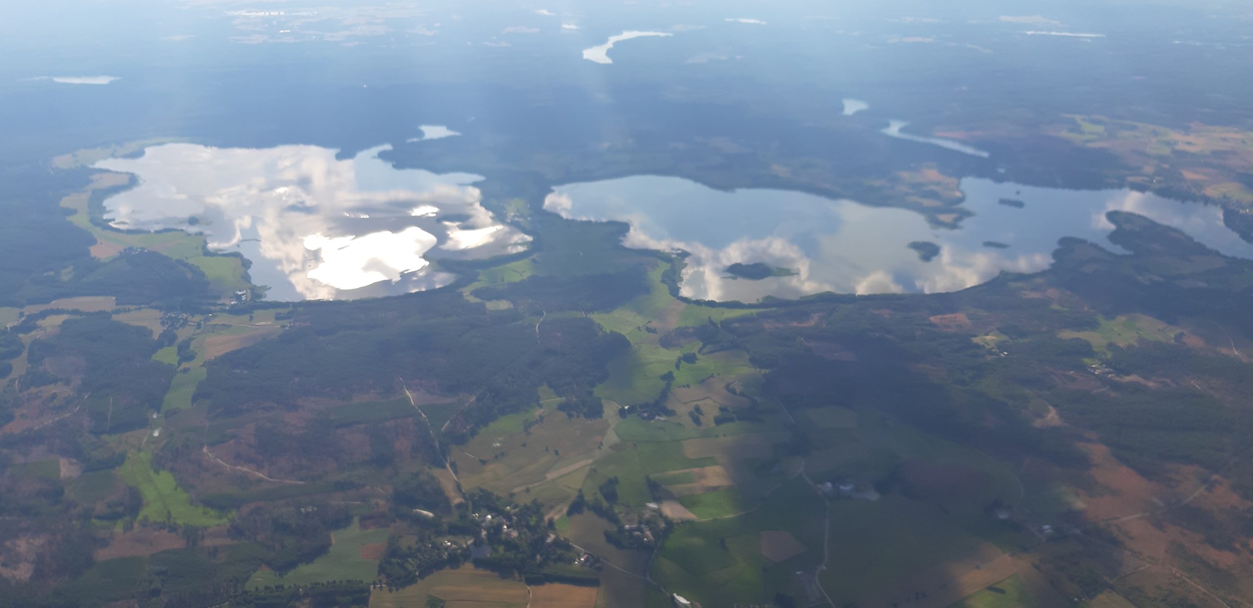 Look at Lake Somińskie and Lake Kruszyńskie from yet another angle