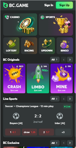 Experience the Thrill Play Casino on BC Game Experience the Thrill Play Casino on BC Game